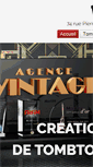 Mobile Screenshot of agence-vintage.com